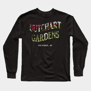 Butchart Gardens Mosaic Long Sleeve T-Shirt